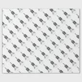 LEDの電球 ラッピングペーパー (フラット)