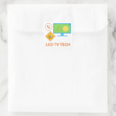 LEDテレビ技術適合サービス スクエアシール (バッグ)