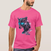 LEDパンサー回路T型 Tシャツ (正面)