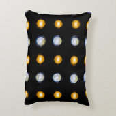 LEDライト、クローズアップ抽象芸術背景。 アクセントクッション (裏面(縦))