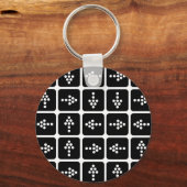 LED矢印（四角） キーホルダー (正面)