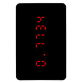 LED電卓こんにちは | 0.7734 マグネット (縦)