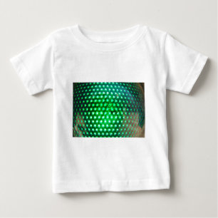 LED-GREEN-LIGHT948ディスコボール緑色のネオンライトF ベビーTシャツ