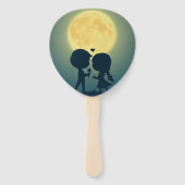 LED Heart Wedding Hand Fan | Set of 10 ハンドファン (裏面)