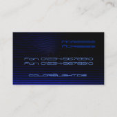 LED Stripes blue 名刺 (裏面)