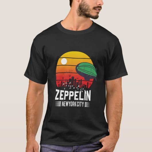 Led Zeppelin ニューヨーク シティ フレンズ Tシャツ (正面)