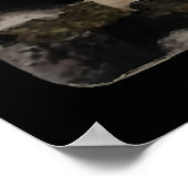 Led Zeppelin 1973 Houses of the Holly US Promo ポスター (角)