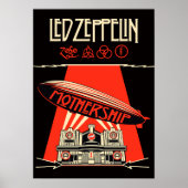 led zeppelin album cover ポスター (正面)