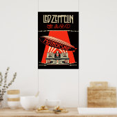 led zeppelin album cover ポスター (キッチン)