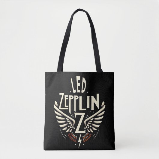 led zepplin tシャツ トートバッグ (正面)