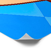 Lederhosen with Beerの漫画ウェイター ポスター (角)