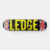 LEDGE 公式 UK スケートボード (横)
