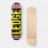 LEDGE 公式 UK スケートボード (正面)