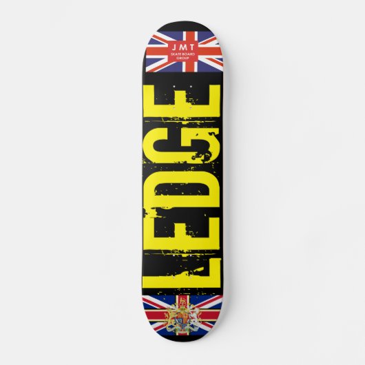 LEDGE 公式 UK スケートボード (正面)
