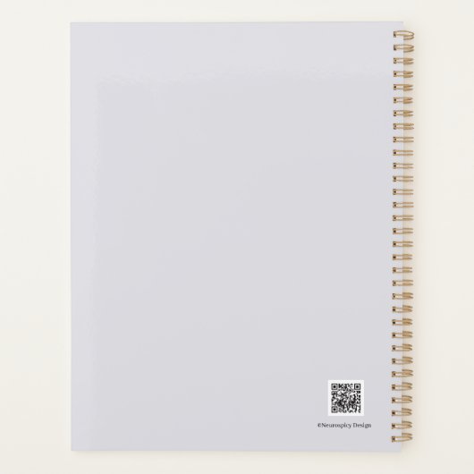 Ledger of Eye Rolls プランナー手帳 (裏面)