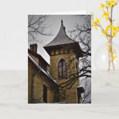 「LeDuc Turret Room」クリスマスカード カード (黄色い花)