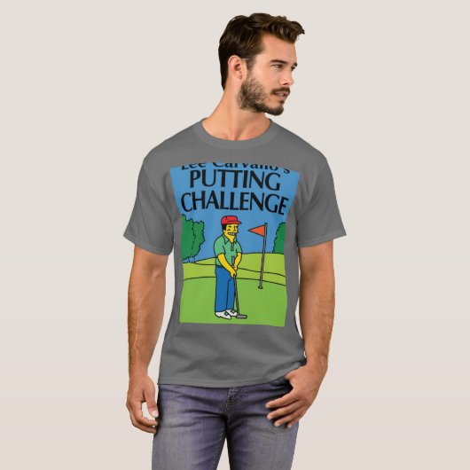 Lee Carvallos Putting Challenge funny friends Tシャツ (正面フル)