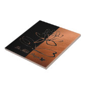 Lee Hiller Designs Accents Black Copper タイル (側面)