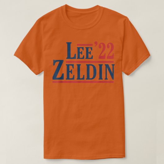Lee Zeldin New York Governor Election 2022 NY Men Tシャツ (デザイン正面)