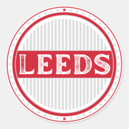 Leeds City Pride Emblem – English Identity ラウンドシール