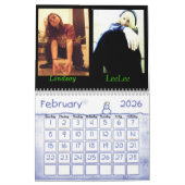 LeeLeeおよびLindseyのカレンダー カレンダー (2月 2026)