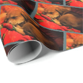 Leeloo睡眠の無光沢の包装紙、30" x 6' ラッピングペーパー (ロールコーナー)