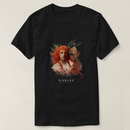 Leeloo Dallas, Multipass Kids Tシャツ (デザイン正面)