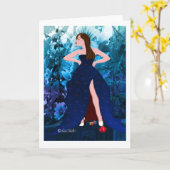 LeeMarieの変更クリエイティブデザイン カード (黄色い花)