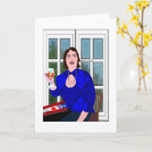 LeeMarie's Creative Designに乾杯 カード (黄色い花)