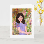 LeeMarie's creative Designのボンジュール カード (黄色い花)