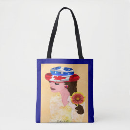 LeeMariieのクリエイティブなデザイン Bonjour Hi トートバッグ