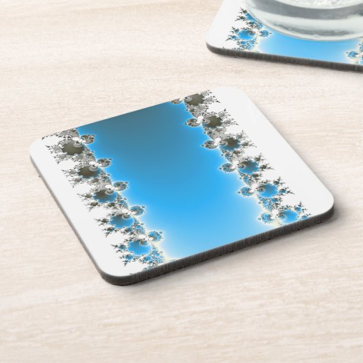 Leenece – 青フラクタル コースター (左側)