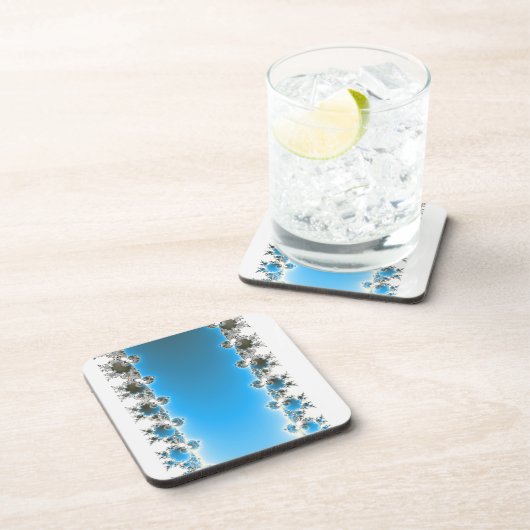 Leenece – 青フラクタル コースター (右側)