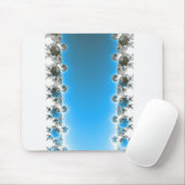 Leenece – 青フラクタル マウスパッド (マウス)