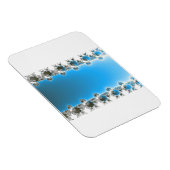 Leenece – 青フラクタル マグネット (右側)