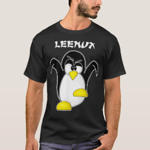 Leenu Tu Linu Penguinプログラマーおもしろい開発者 Tシャツ