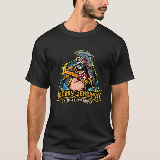 Leeroy Jenkins Classic Tシャツ (正面)