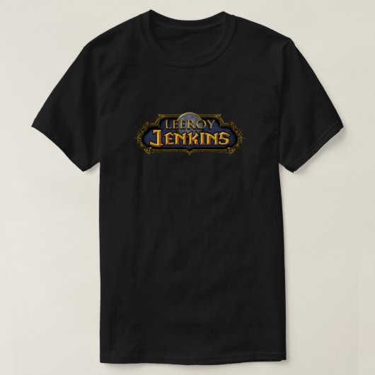 Leeroy Jenkins Classic Tシャツ (デザイン正面)