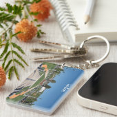 Leetonの写真とアクリルのキーチェーン キーホルダー (正面右)