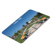 Leeton写真付きフレキシブルフォトマグネット マグネット (左側)