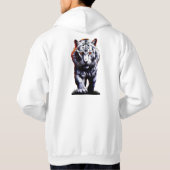 leeuw,lion,ontwerp,design,kleding,hoodie,dames パーカ (裏面)