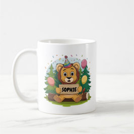 Leeuw Verjaardag コーヒーマグカップ