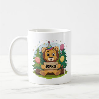Leeuw Verjaardag コーヒーマグカップ