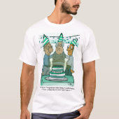 Leeway Men's White Tシャツ (正面)