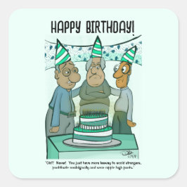 Leeway Squareステッカー スクエアシール