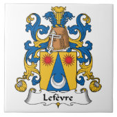 Lefevreの家紋 タイル (正面)