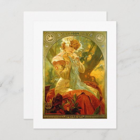 Lefevre Utile Poster 1904 (正面/裏面)