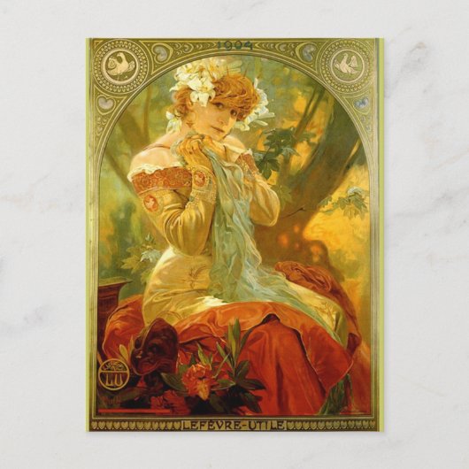 Lefevre Utile Poster 1904 ポストカード (正面)