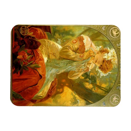 Lefevre Utile Poster 1904 マグネット (横)