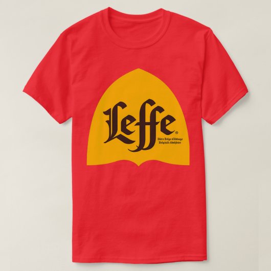 leffe beer good taste tシャツ (デザイン正面)